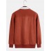 Men Suede Teddy Fleece Collar Zipper Pocket Elastic cuff Warm Street Jackets